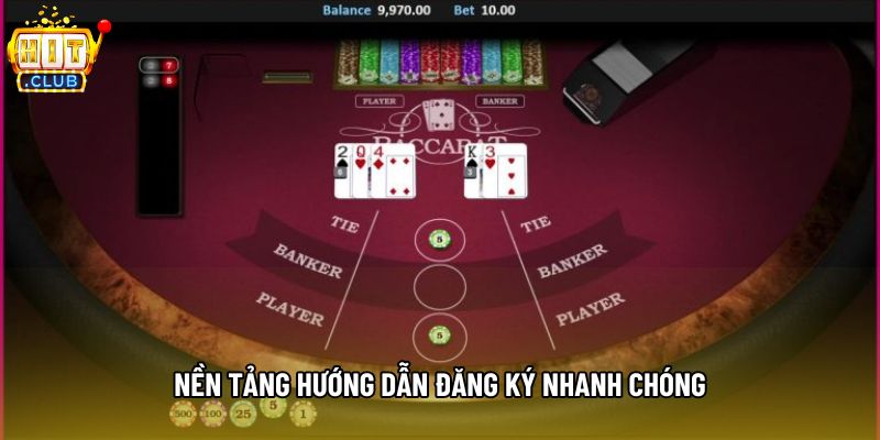 Nền tảng hướng dẫn đăng ký nhanh chóng Nền tảng hướng dẫn đăng ký nhanh chóng