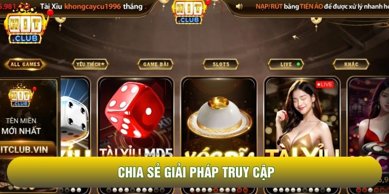 Chia sẻ giải pháp truy cập Chia sẻ giải pháp truy cập